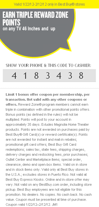 Holiday Blowout | 30% Off Appliances Whether you are shopping for appliances, electronics or video games, you can score a great deal at Best Buy thanks to our % free coupon codes. Choose whichever Best Buy promo code will give the biggest discount and remember that there are never any 5/5(3).